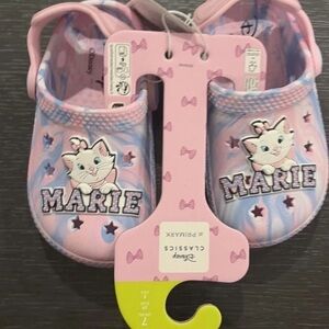Disney Marie The Aristocats Classic Clogs Crocs Girls {Size 8}*Primark*-NEW